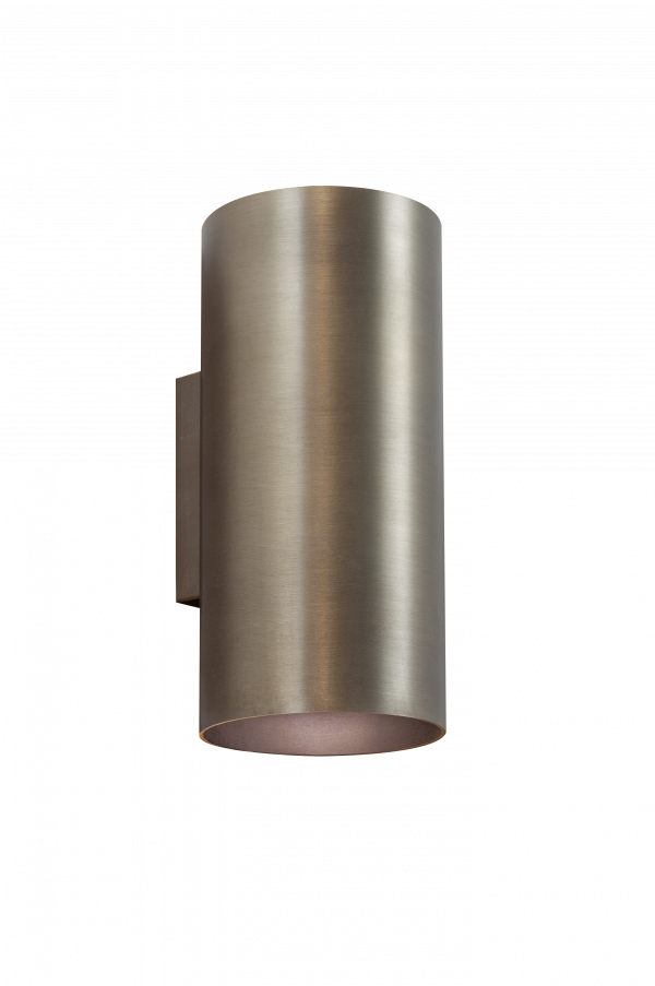 Gable wandlamp brons