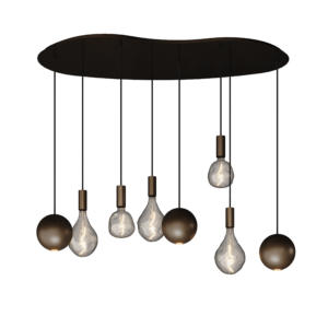 Gerace hanglamp organisch groot