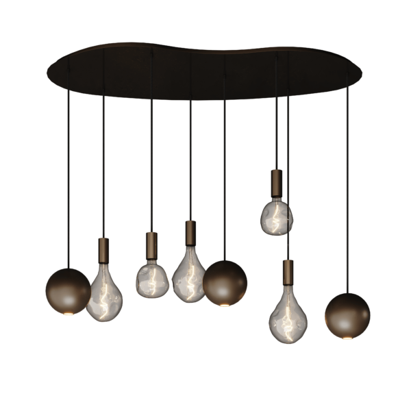 Gerace hanglamp organisch groot
