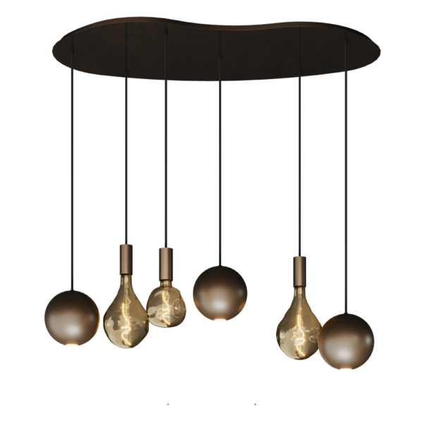 Gerace hanglamp organisch klein