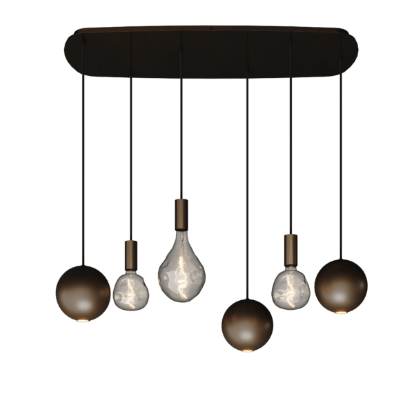 Gerace hanglamp Deens ovaal klein