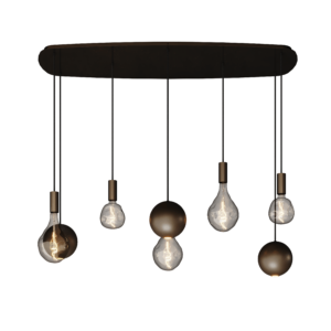 Gerace hanglamp Deens ovaal groot