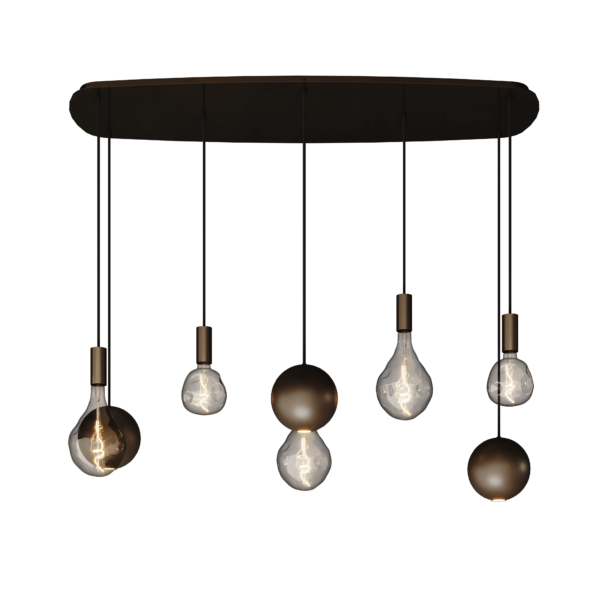 Gerace hanglamp Deens ovaal groot