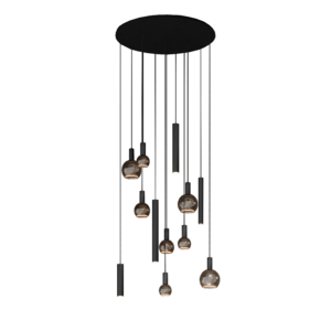 Riva hanglamp rond Ø95 cm - 12 lichts