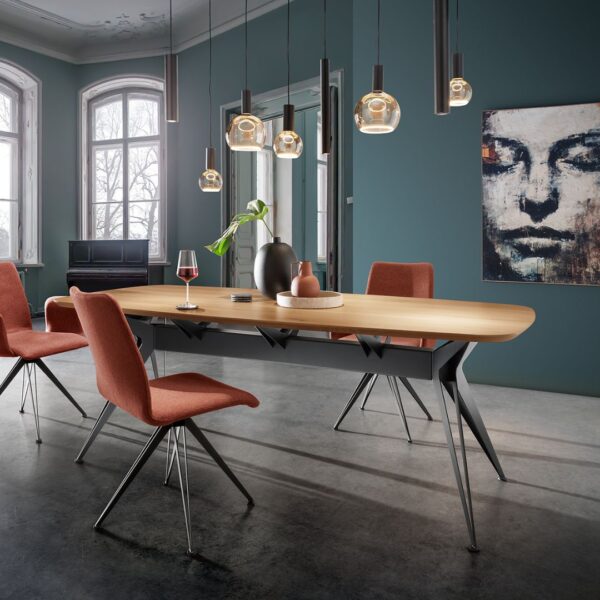 Riva hanglamp ovaal 140cm - 8 lichts - Afbeelding 6