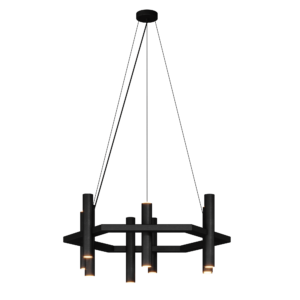 Stelvio Hanglamp 6-hoekig - 12 lichts