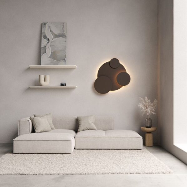 Iseo wandcirkel Platinum/Quartz - Afbeelding 5
